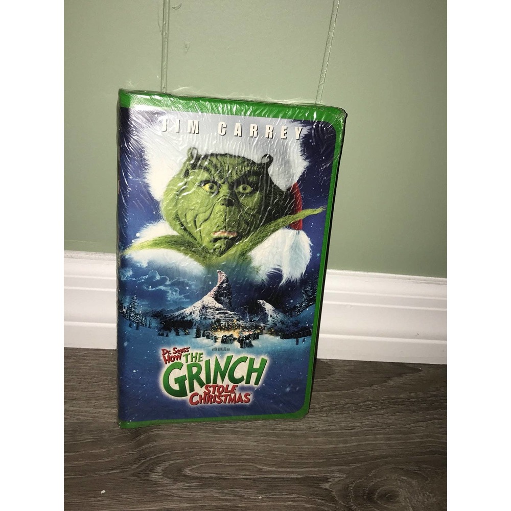The grinch sealed vhs tape